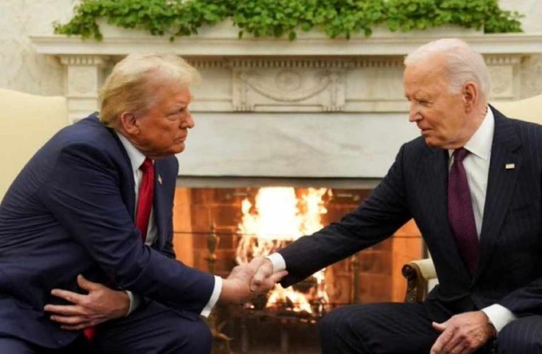 Donald Trump se reúne con Biden en la Casa Blanca.